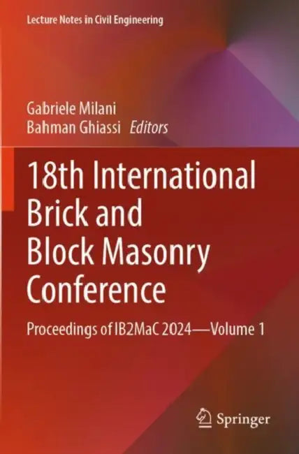 18th International Brick and Block Masonry Conference
