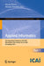Applied Informatics: 7th International Conference, Icai 2024, Viña del Mar, Chile, October 24-26, 2024, Proceedings, Part I by Hector Florez