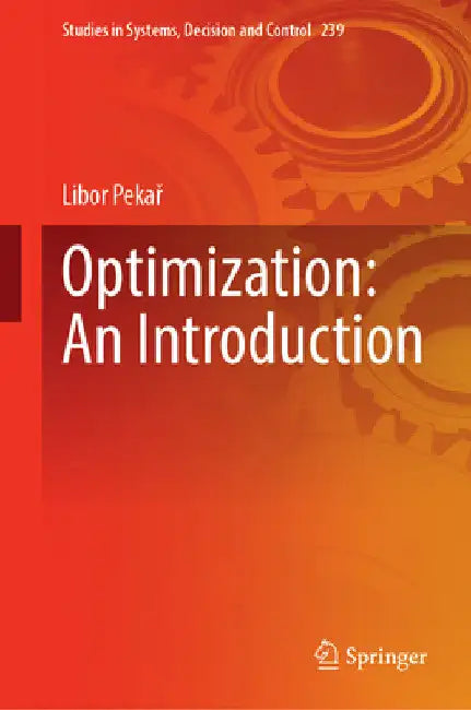 Optimization: An Introduction by Libor Pekař