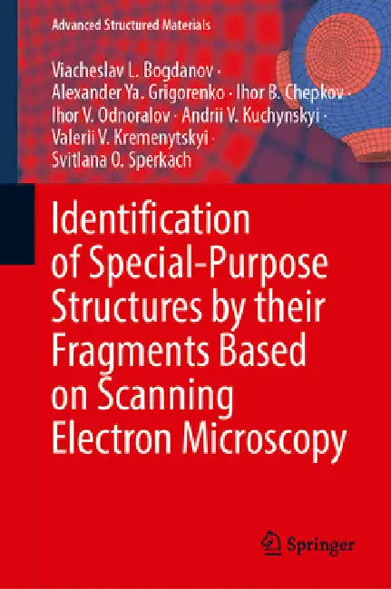 Identification of Special-Purpose Structures by Their Fragments Based on Scanning Electron Microscopy by Viacheslav L. Bogdanov