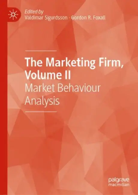 The Marketing Firm: Market Behaviour Analysis by Valdimar Sigurdsson