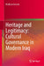 Heritage and Legitimacy: Cultural Governance in Modern Iraq by Madison Leeson