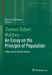 Thomas Robert Malthus - An Essay on the Principle of Population: A New Look for the 21st Century by David Coleman