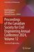 Proceedings of the Canadian Society for Civil Engineering Annual Conference 2024: Structural Engineering by Ehab Elsalakawy