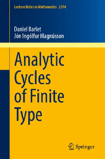 Analytic Cycles of Finite Type by Daniel Barlet