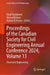Proceedings of the Canadian Society for Civil Engineering Annual Conference 2024: Structural Engineering by Ehab Elsalakawy