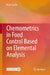 Chemometrics in Food Control Based on Elemental Analysis by Piotr Szefer