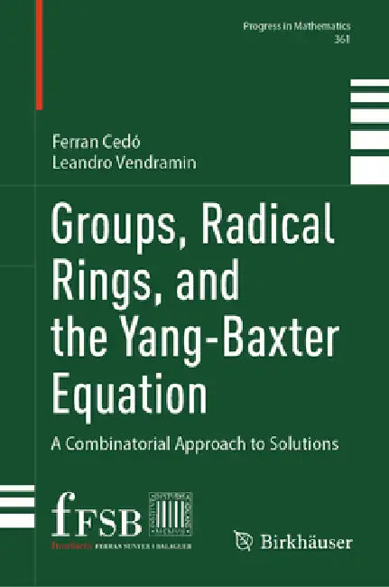 Groups, Radical Rings, and the Yang-Baxter Equation: A Combinatorial Approach to Solutions by Ferran Cedó, Leandro Vendramin