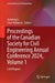 Proceedings of the Canadian Society for Civil Engineering Annual Conference 2024: Cold Regions by Jianbing Li
