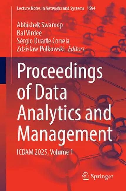 Proceedings of Data Analytics and Management: Icdam 2025, Volume 1 by Abhishek Swaroop