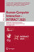 Human-Computer Interaction - Interact 2025: 20th Ifip Tc 13 International Conference, Belo Horizonte, Brazil, September 8-12, 2025, Proceedings, Part by Carmelo Ardito