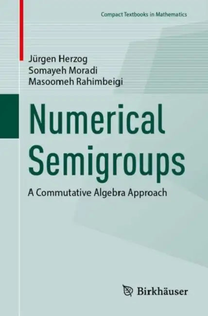 Numerical Semigroups: A Commutative Algebra Approach by Jürgen Herzog, Somayeh Moradi, Masoomeh Rahimbeigi