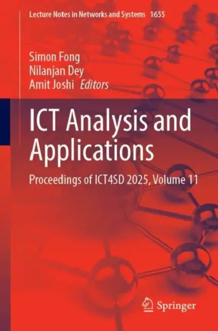 ICT Analysis and Applications: Proceedings of Ict4sd 2025 by Simon Fong