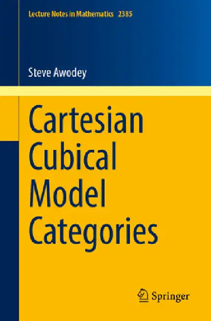 Cartesian Cubical Model Categories by Steve Awodey