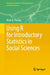 Using R for Introductory Statistics in Social Sciences by Mark A. Perkins