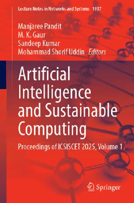 Artificial Intelligence and Sustainable Computing by Manjaree Pandit