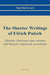 The Shorter Writings of Ulrich Putsch: Diarium, Oraciones Super Missam and Manuale Simplicium Sacerdotum by Nigel Harris