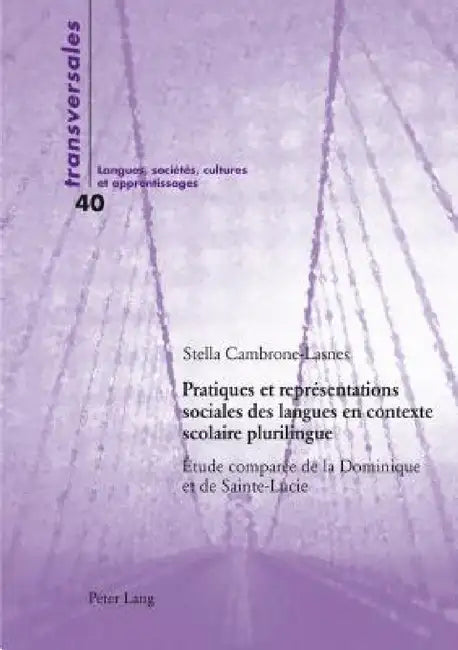 Pratiques et représentations sociales des langues en contexte scolaire plurilingue: Étude comparée de la Dominique et de Sainte-Lucie by Aline Gohard-Radenkovic, Stella Cambrone-Lasnes