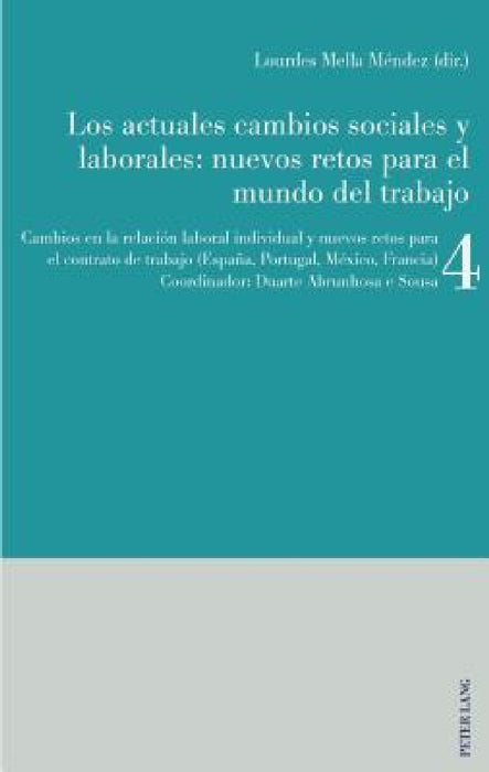 Los actuales cambios sociales y laborales: nuevos retos para el mundo del trabajo: Libro 4: Cambios en la relación laboral individual y nuevos retos p by Duarte Abrunhosa E. Sousa, Lourdes Mella Méndez