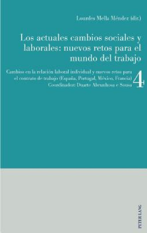 Los actuales cambios sociales y laborales: nuevos retos para el mundo del trabajo: Libro 4: Cambios en la relación laboral individual y nuevos retos p by Duarte Abrunhosa E. Sousa, Lourdes Mella Méndez