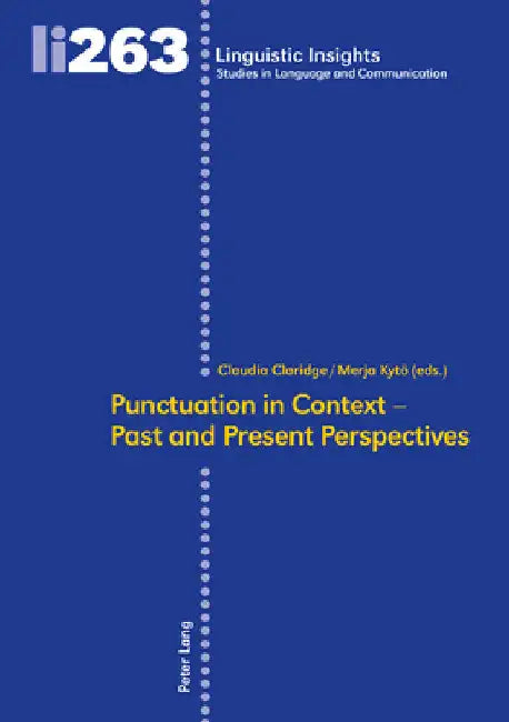 Punctuation in Context - Past and Present Perspectives by Gotti, Maurizio