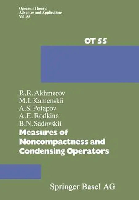 Measures of Noncompactness and Condensing Operators by Akhmerov
