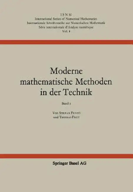 Moderne Mathematische Methoden in Der Technik by Fenyö, Frey