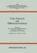 Finite Elemente Und Differenzenverfahren: Spezialtagung Über «Finite Elemente Und Differenzenverfahren» Vom 25. Bis 27. September 1974 an Der Technisc by Albrecht, Collatz