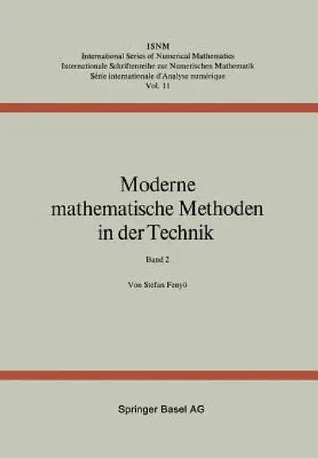 Moderne Mathematische Methoden in Der Technik: Band 2 by Fenyö, Frey