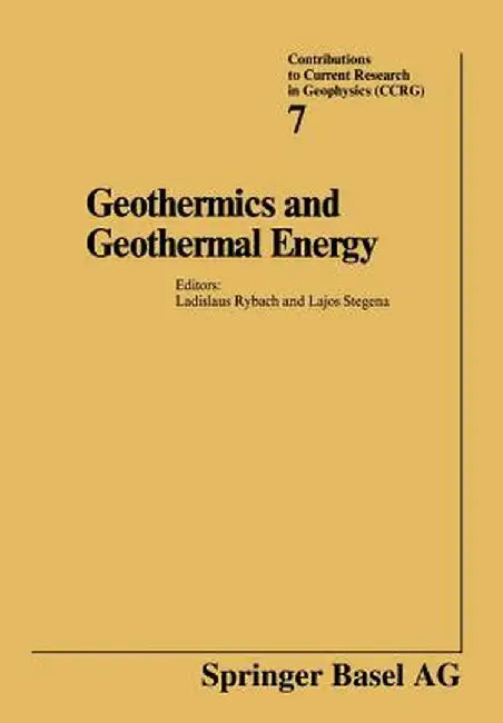 Geothermics and Geothermal Energy by Rybach