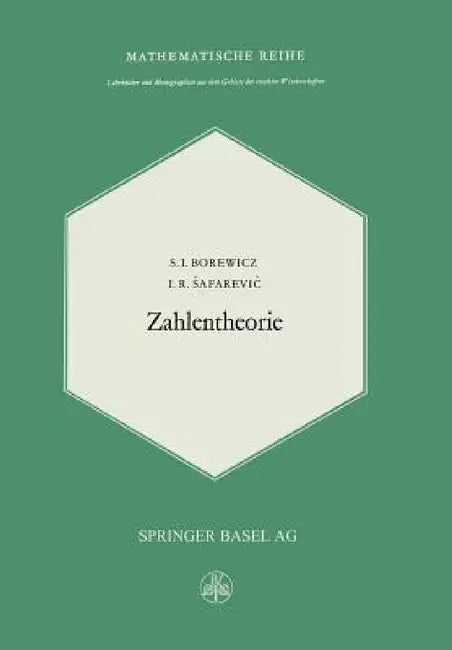 Zahlentheorie by S. J. Borewicz, Safarewic