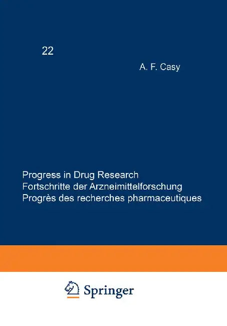 Progress in Drug Research / Fortschritte Der Arzneimittelforschung / Progrès Des Recherches Pharmaceutiques by Jucker