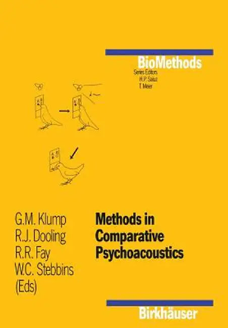 Methods in Comparative Psychoacoustics by G. M. Klump
