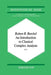 An Introduction to Classical Complex Analysis: Vol. 1 by R. B. Burckel