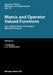 Matrix and Operator Valued Functions: The Vladimir Petrovich Potapov Memorial Volume by I. Gohberg