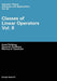 Classes of Linear Operators by Israel Gohberg