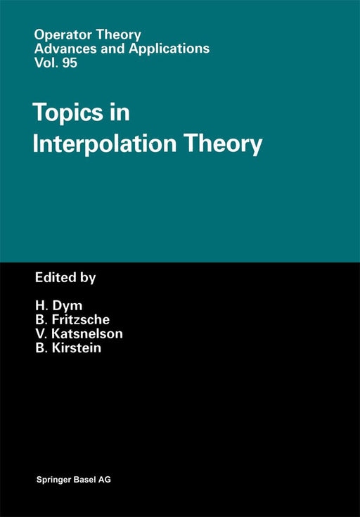 Topics in Interpolation Theory by Bernd Fritzsche