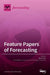 Feature Papers of Forecasting by Sonia Leva