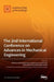 The 2nd International Conference on Advances in Mechanical Engineering by Muhammad Mahaba Khan