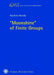 Moonshine Of Finite Groups by Koichiro Harada