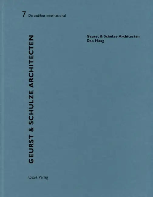 Geurst & Schulze Architecten - Den Haag: de Aedibus International 7 by Heinz Wirz
