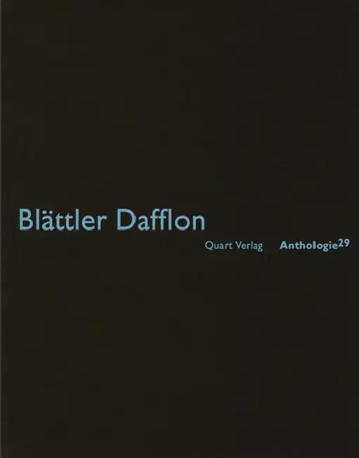 Blättler Dafflon by Heinz Wirz