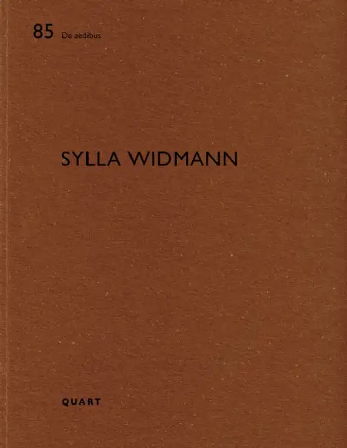 Sylla Widmann: de Aedibus 85 by Heinz Wirz, Andrea Bassi