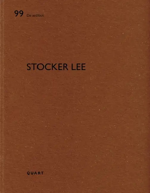 Stocker Lee: de Aedibus 99 by Heinz Wirz
