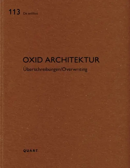 Oxid Architektur: Überschreibungen/Overwriting by Heinz Wirz