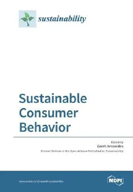 Sustainable Consumer Behavior by Gerrit Antonides