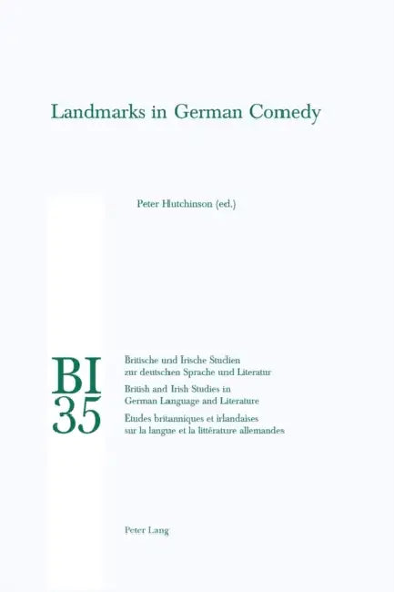 Landmarks in German Comedy by Hans S. Reiss, W. E. Yates, Peter Hutchinson