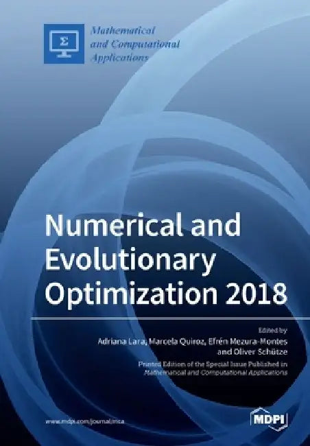 Numerical and Evolutionary Optimization 2018 by Adriana Lara