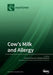 Cow's Milk and Allergy by Joost Van Neerven