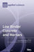 Low Binder Concrete and Mortars by Jorge de Brito de Brito